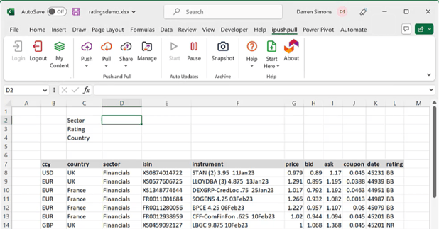 Introducing ipushpull Excel On-demand: Transform your service by allowing remote querying of large data sets from Excel
